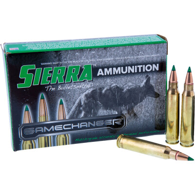 Sierra GameChanger .223 Remington Ammunition 64 Grain TGK 3015 fps 20 Rounds