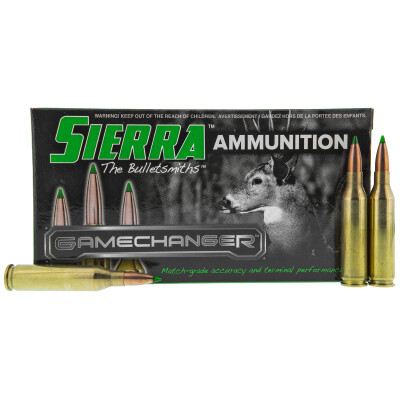 Sierra GameChanger .243 Winchester Ammunition 20 Rounds 90 Grain Tipped GameKing
