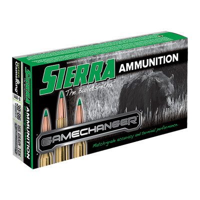 Sierra GameChanger .30-06 Springfield Ammo 165 Grain TGK 20 Rounds