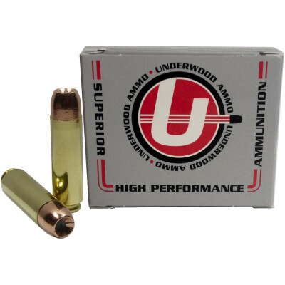 Underwood Ammo .50 Beowulf Ammunition 20 Rounds 300 Grain Bonded Core JHP 1950fps