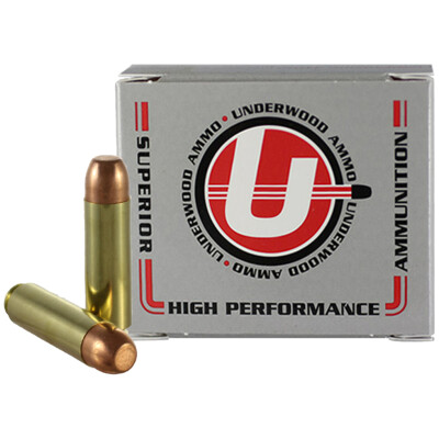 Underwood Ammo .50 Beowulf Ammunition 20 Rounds FMJ-FN 350 Grain