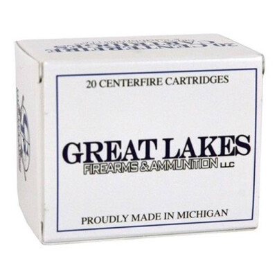 Great Lakes Ammo .458 SOCOM 300 Grain JHP 20 Round Box