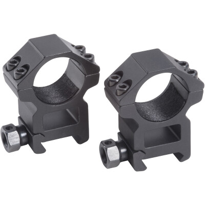 Traditions Tactical Scope Rings 1" Tube High Black