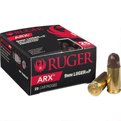 Polycase Inceptor 9mm Luger+P Ammunition 25 Rounds 65 Grain ARX 1620fps