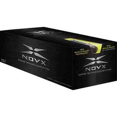 NovX Cross Trainer 9mm Luger Ammunition 51 Rounds 65 Grain RNP Poly/Copper Frangible Bullet Magnetic Steel Case 1550fps