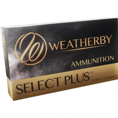 Weatherby Select Plus .257 Wby Mag Ammunition 20 Rounds 100 Grain Barnes TTSX Lead Free 3570 fps