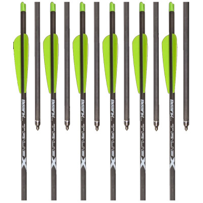 Bear-X Truex Crossbow Bolts 20" Carbon 6 pack
