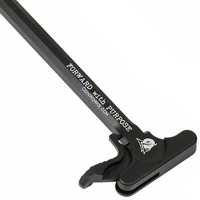 Odin Works AR-15 XCH Complete Extended Charging Handle 7075 Billet Aluminum Black/Black Finish