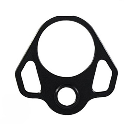 ODIN Works AR-15 Pistol Buffer Tube Back Plate Black ACC-PBT-PLATE-BLK 