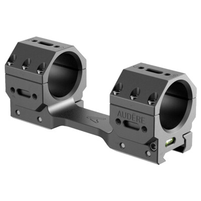 Audere Adversus Scope Mount 30mm Low 0-MOA Black