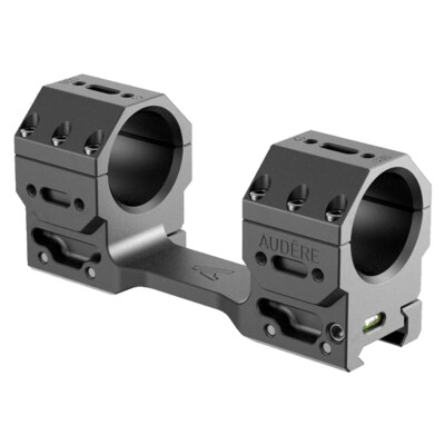 Audere Adversus Scope Mount 30mm Med 0-MOA Black