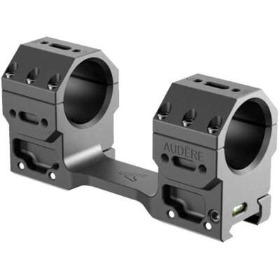 Audere Adversus Scope Mount Gen 2 Picatinny Attachment 34mm High Height Aluminum Black