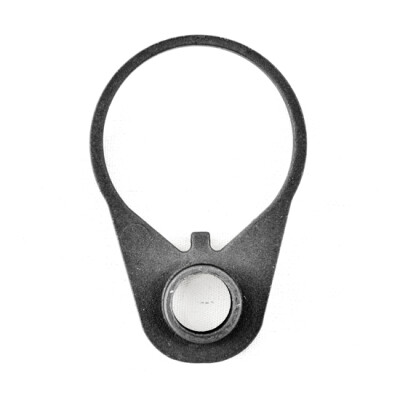 B5 Systems AR-15 Receiver End Plate Quick Detach Sling Adapter Steel Black AEP-001-01