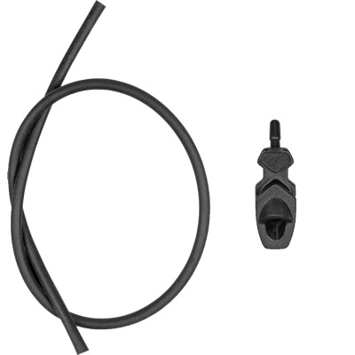Trophy Ridge No Tie Tube Peep 1/4" Black