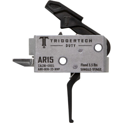 TriggerTech AR15 Duty Single-Stage Flat Trigger 3.5 lbs