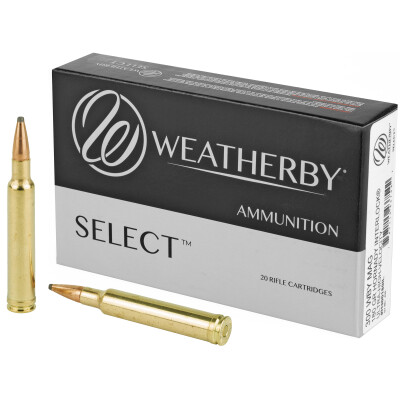 Weatherby Select.300 Weatherby Magnum Ammunition 20 Round Box 180 Grain Hornady Interlock Projectile 3240fps