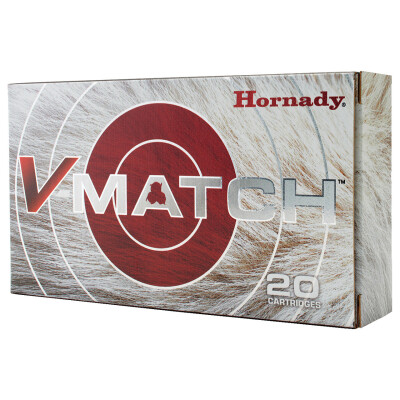 Hornady V-Match 6mm ARC Ammunition 20 Rounds ELD-VT 80 Grain