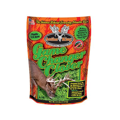 Antler King Game Changer Clover Food Plot Seed 2.5lb 1/4 Acre