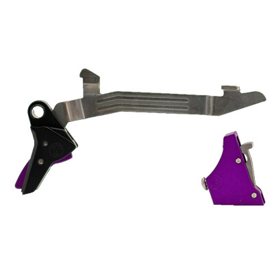 Timney Alpha Competition Trigger for Glock Gen 3/4 Purple
