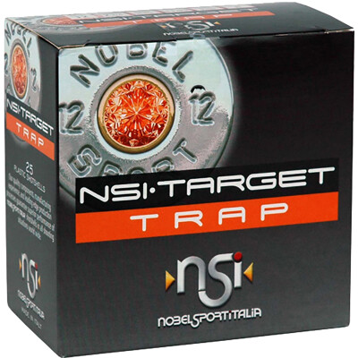 Nobel Sports Trap 12 Gauge Ammunition 250 Rounds 2 3/4" #7.5 Lead 1-1/8oz
