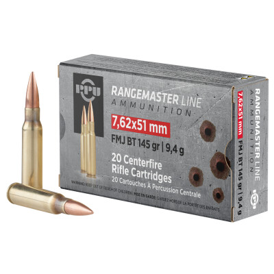 Prvi Partizan 7.62x51 NATO Ammunition 500 Rounds FMJBT 145 Grain