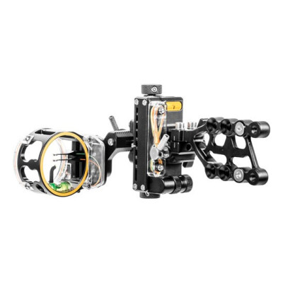 Trophy Ridge React H5 Bow Sight 5 Pins .019 Right Hand Aluminum Black