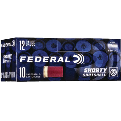 Federal Shorty Shotshell 12 Gauge Ammunition 10 Rounds Rifled Slug 1 oz 1200 fps