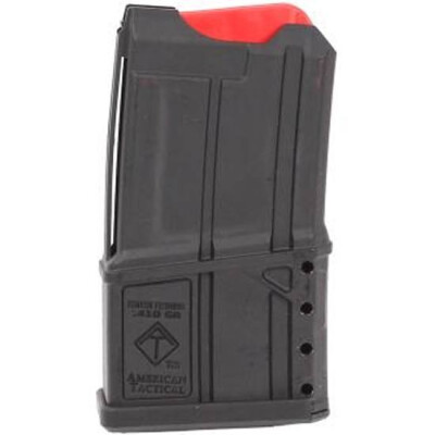 American Tactical Imports Omni Hybrid AR-15 .410GA Shotgun Magazine .410 Bore 2-1/2" Shot Shells 5 Rounds Polymer Black