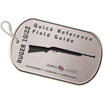 Real Avid Field Guide For Ruger 10/22 55 Page Illustrated Quick Reference Guide Laminated