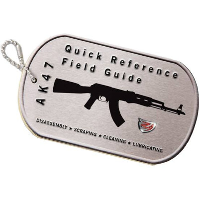 Real Avid AK47 Field Guide Illustrated Quick Reference Guide Laminated