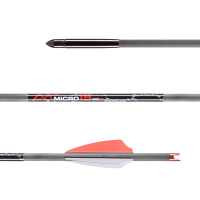 FeraDyne Outdoors AXE XBow Bolts 19" 0.166 Micro-Diameter Shaft Aluminum Nock 6-Pack