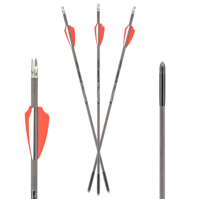 Axe AX440 19" Crossbow Bolts .166 with Lit Nocks 3pk