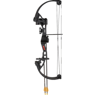Bear Archery Brave Youth Compound Bow Right Hand Black