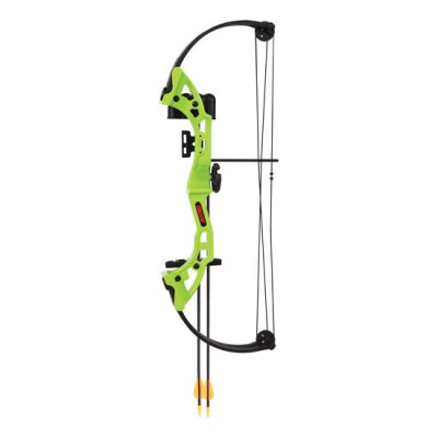 Bear Archery Brave Youth Compound Bow 15lbs-25lbs Draw Right Hand Green