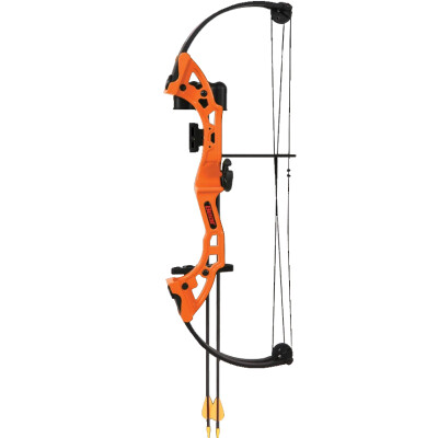Bear Archery Brave Youth Compound Bow Right Hand Orange
