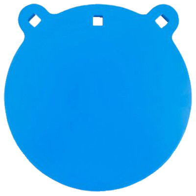 Bash Target Supply 10" Round Gong 1/2" AR500 Blue