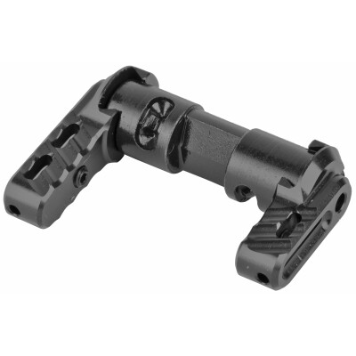 Battle Arms Development Inc Bad-Ass Elite Ambidextrous Safety Selector Modular Aluminum Levers Fiber Optic Insert Compatible Black