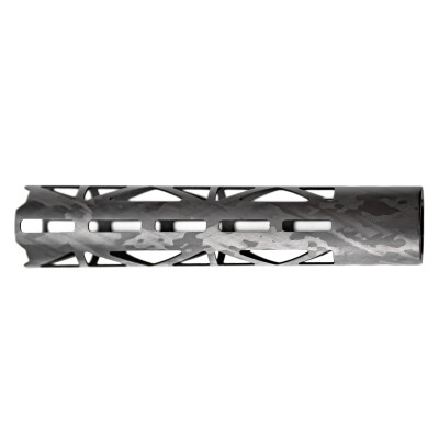 Battle Arms Development Carbon Fiber AR-15 Free Float Hand Guard 10" M-LOK Compatible Carbon Fiber Black