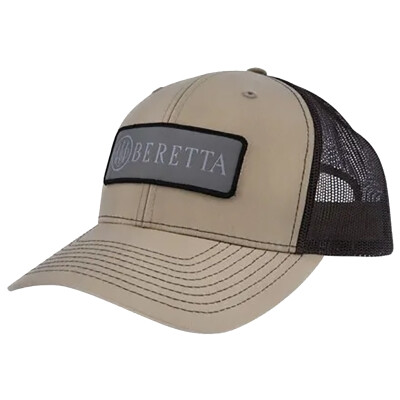 Beretta USA SDY Trucker Snapback Mesh Cap OSFM Khaki