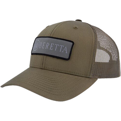 Beretta USA SDY Trucker Snapback Mesh Cap OSFM Dark Green