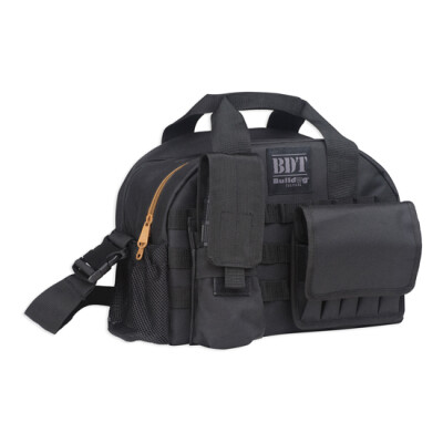 Bulldog Cases Tactical Range Bag with MOLLE Magazine Pouch Black