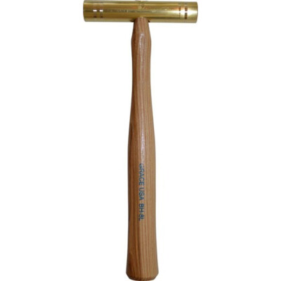 Grace USA 8 oz Long Brass Hammer