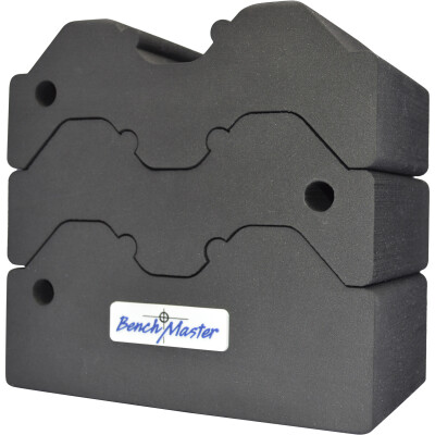 Benchmaster Adjustable 3 Piece Bench Block Black