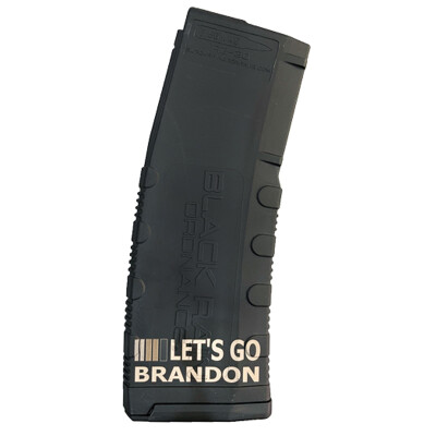 Black Rain Ordnance Logo AR-15 Magazine 30 Rounds Black