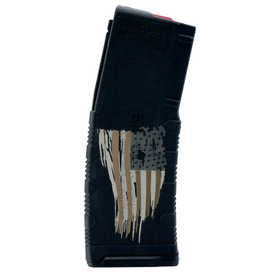 Black Rain Ordnance AR-15 Magazine 30 Rounds 5.56 Tattered Flag