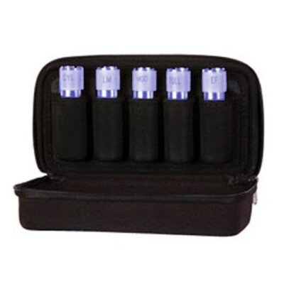 Carlson's Choke Tube Case 5 Tubes Nylon/EVA Foam Black 00400