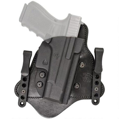 Comp-Tac MTAC Holster HK VP9 IWB Hybrid Right Handed Leather/Kydex Black