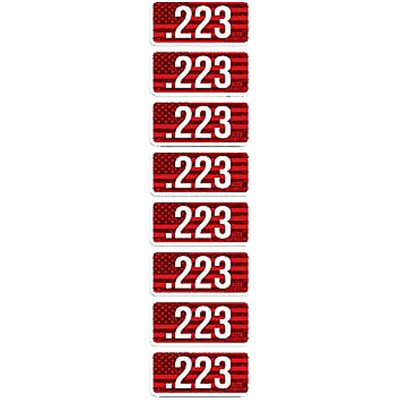 MTM Ammo Caliber Labels .223 8 Pack