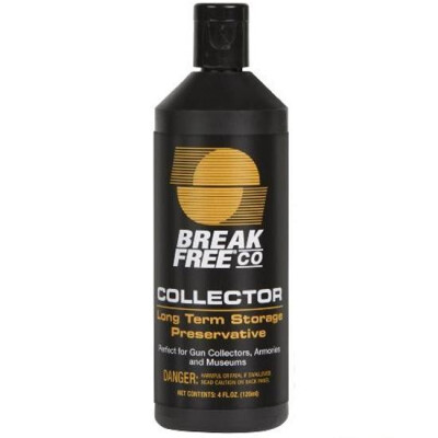 Break-Free Collector Liquid Long Term Storage Preservative 4 oz Bottle