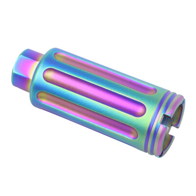 Guntec AR-15 Slim Line Cone Flash Can Gen 2 Rainbow